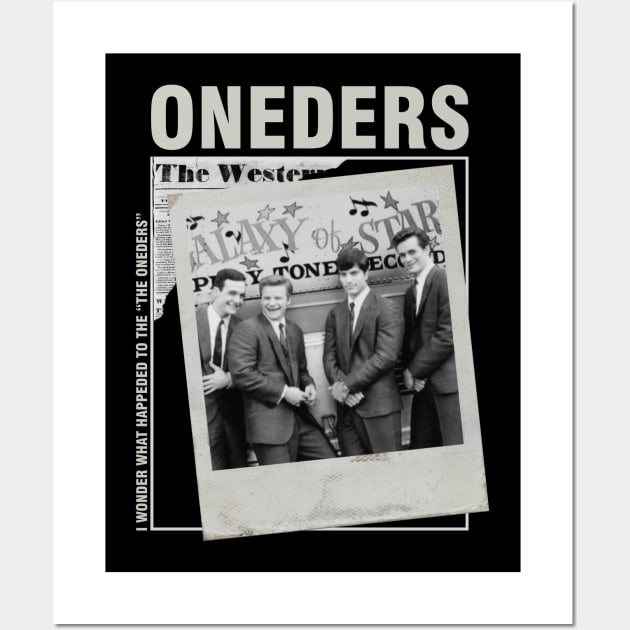 oneders retro Wall Art by Nwebube parody design